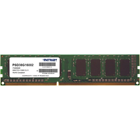 Patriot Memory Signature 8GB DDR3 SDRAM Memory Module