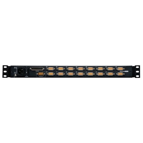 Tripp Lite by Eaton NetDirector 16-Port 1U Rack-Mount Console KVM Switch with 19-in. LCD + 8 PS2/USB Combo Cables