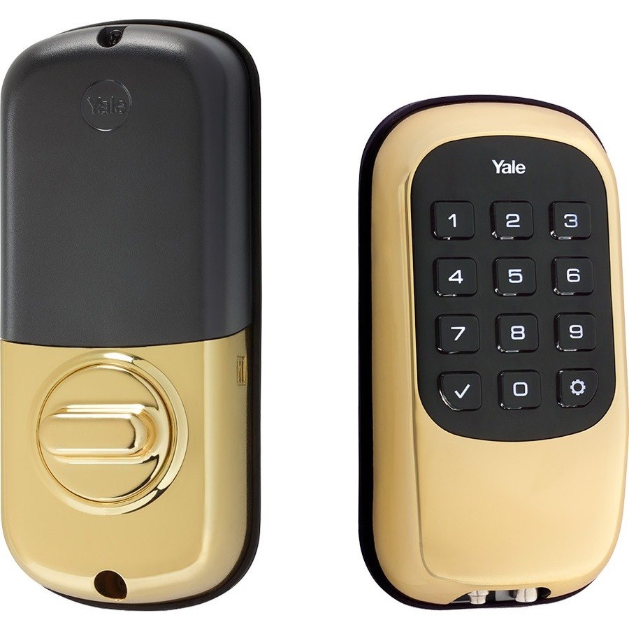 Yale YRD110 Push Button Deadbolt B1L Standalone