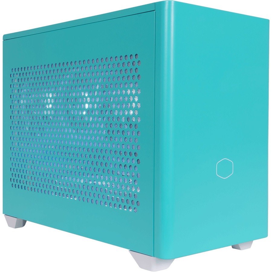 Cooler Master MasterBox MCB-NR200P-ACNN-S00 Computer Case - Mini ITX, Mini DTX Motherboard Supported - Tempered Glass, Mesh, Plastic, Steel - Caribbean Blue