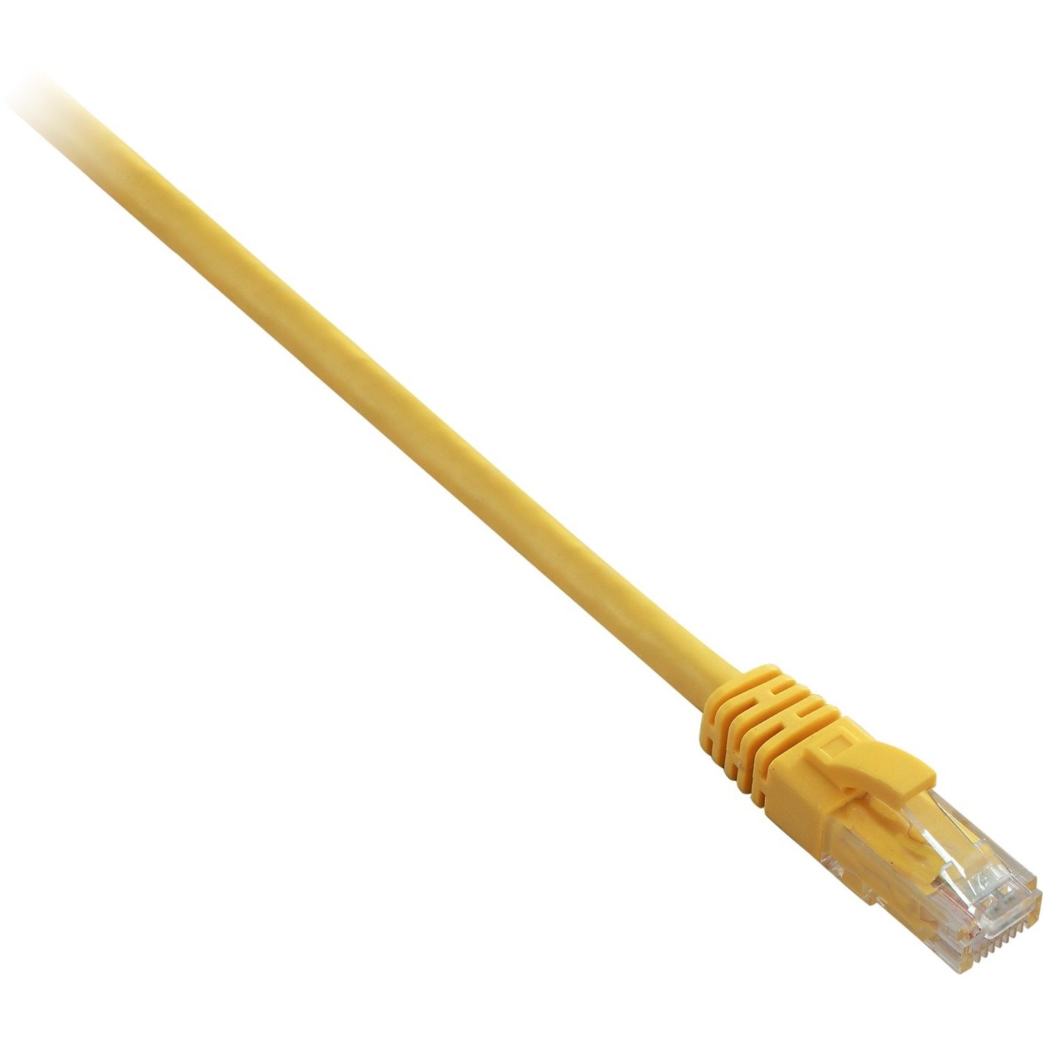 V7 V7E3C5U-03M-YLS 3 m Category 5e Network Cable for Modem, Patch Panel, Network Card