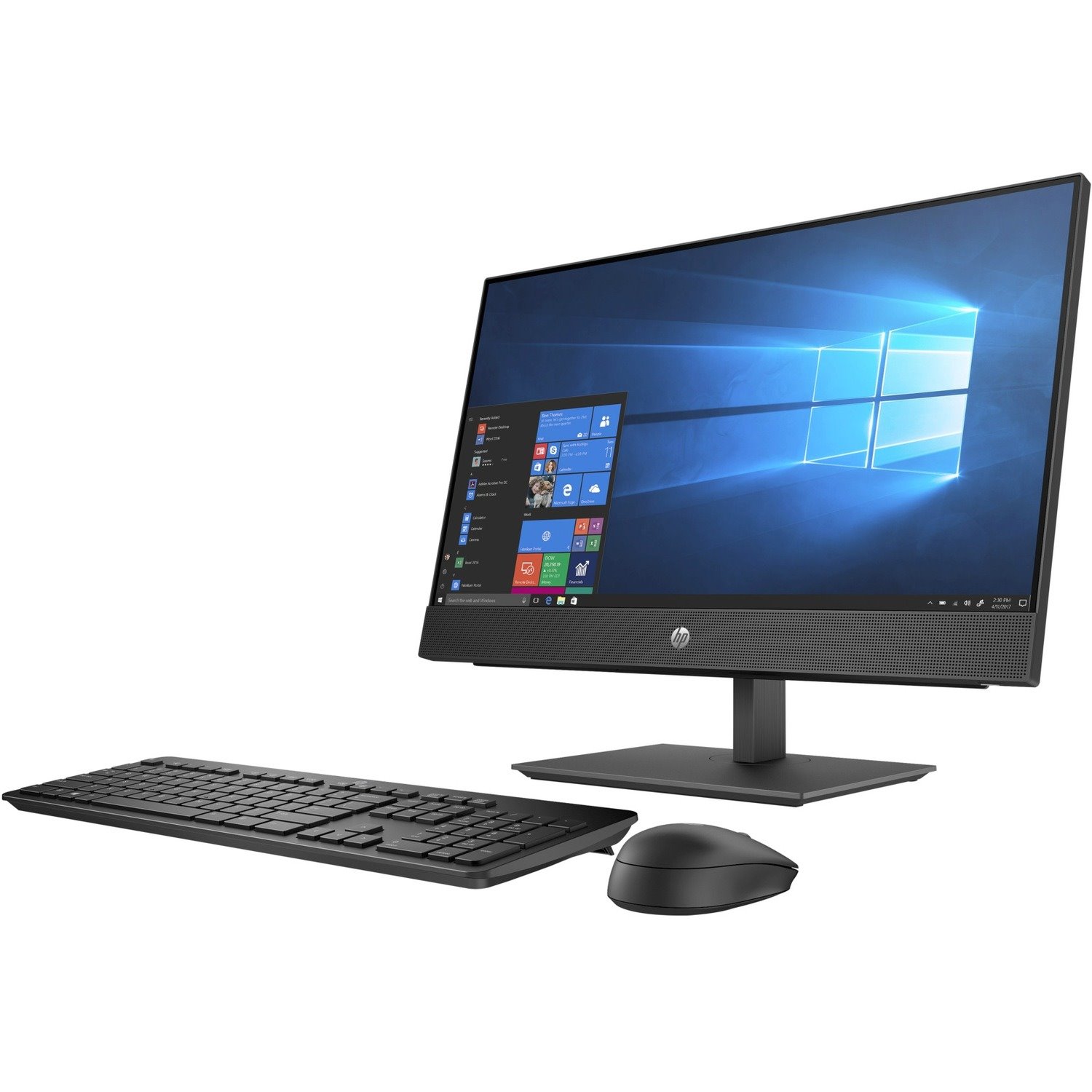 HP Business Desktop ProOne 400 G4 All-in-One Computer - Intel Core i3 8th Gen i3-8100T 3.10 GHz - 4 GB RAM DDR4 SDRAM - 500 GB HDD - 23.8" 1920 x 1080 - Desktop