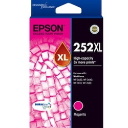 Epson DURABrite Ultra 252XL Original High Yield Inkjet Ink Cartridge - Magenta - 1 Pack