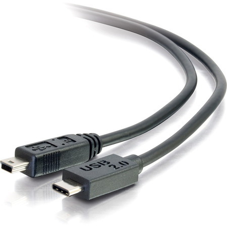 C2G 10ft USB C to USB Mini B Cable - M/M