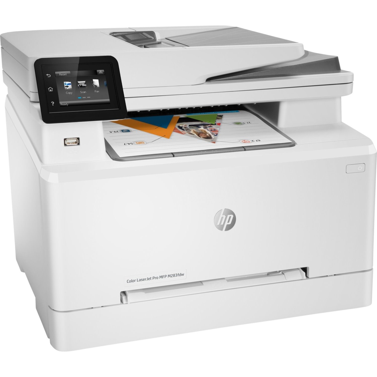 HP LaserJet Pro M283fdw Wireless Laser Multifunction Printer - Colour