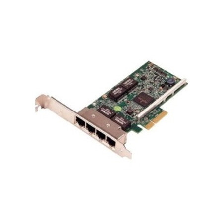 Axiom 10/100/1000Mbs Quad Port RJ45 PCIe x4 NIC Card for Dell - 540-BBHS
