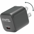 Plugable GaN USB C Charger Block, 30W Portable Charger