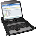 Tripp Lite by Eaton NetDirector 16-Port 1U Rack-Mount Console IP KVM Switch with 19 in. LCD