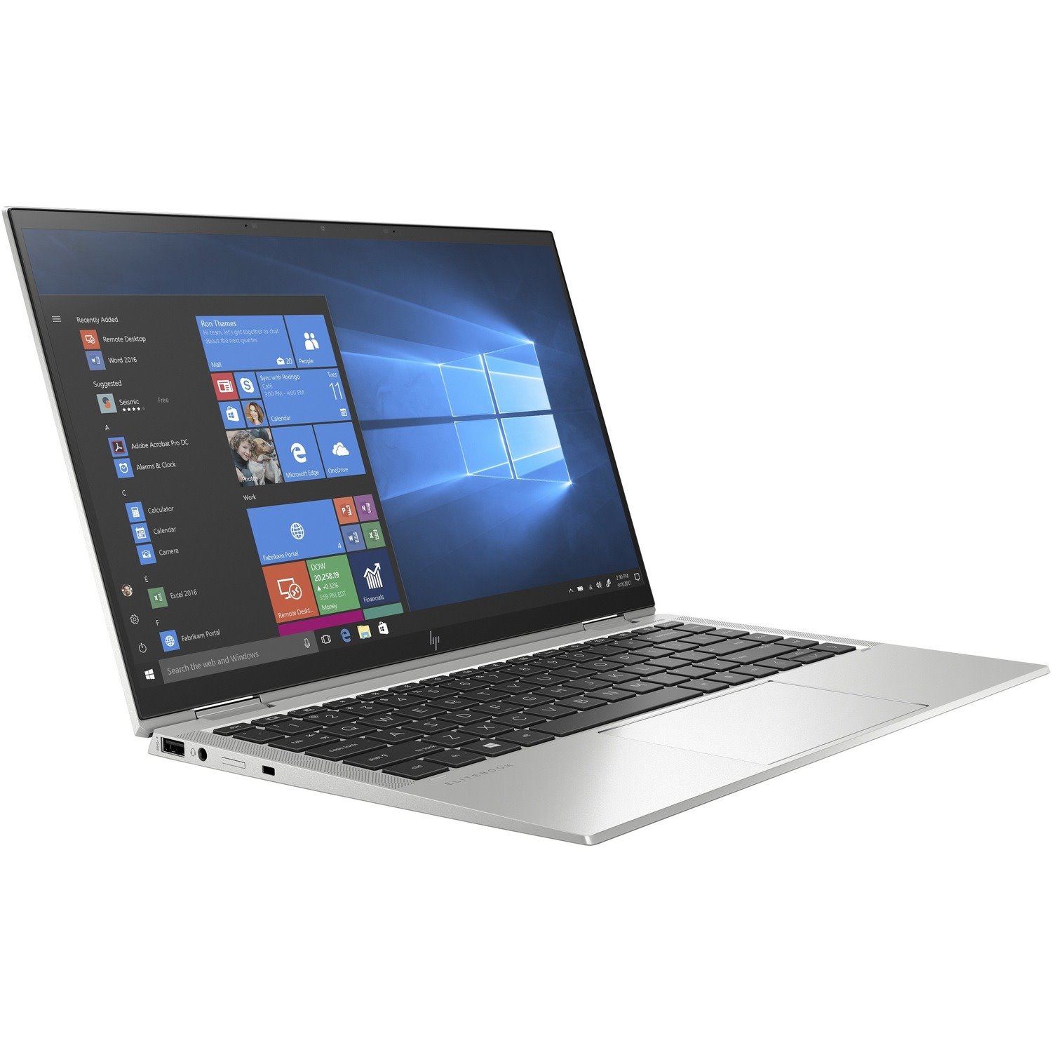 HP EliteBook x360 1040 G7 14" Touchscreen Convertible 2 in 1 Notebook - Full HD - Intel Core i7 10th Gen i7-10610U - 16 GB - 512 GB SSD - English Keyboard