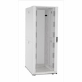 APC by Schneider Electric NetShelter SX AR3150W 42U Rack Cabinet for Server, A/V Equipment, LAN Switch, Patch Panel - 482.60 mm Rack Width x 914.91 mm Rack Depth - White