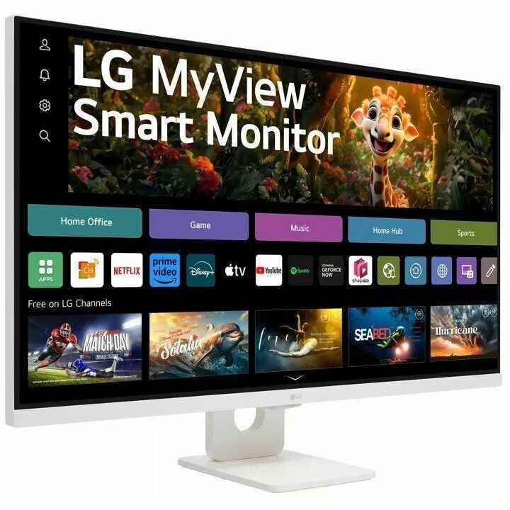 LG MyView 32SR73U-W 32" Class 4K UHD Smart LCD Monitor - 16:9