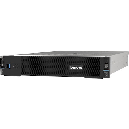 Lenovo ThinkSystem SR650 V3 7D76A02EAU 2U Rack Server - 1 x Intel Xeon Silver 4410Y 2 GHz - 32 GB RAM - 12Gb/s SAS Controller