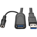 Eaton Tripp Lite Series USB 3.0 SuperSpeed Active Extension Repeater Cable (USB-A M/F), 20M (65.61 ft.)
