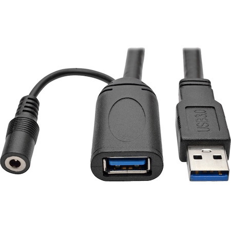 Eaton Tripp Lite Series USB 3.0 SuperSpeed Active Extension Repeater Cable (USB-A M/F), 20M (65.61 ft.)