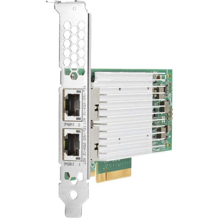 HPE QL41132HLRJ 10Gigabit Ethernet Card for Server - 10GBase-T - Plug-in Card