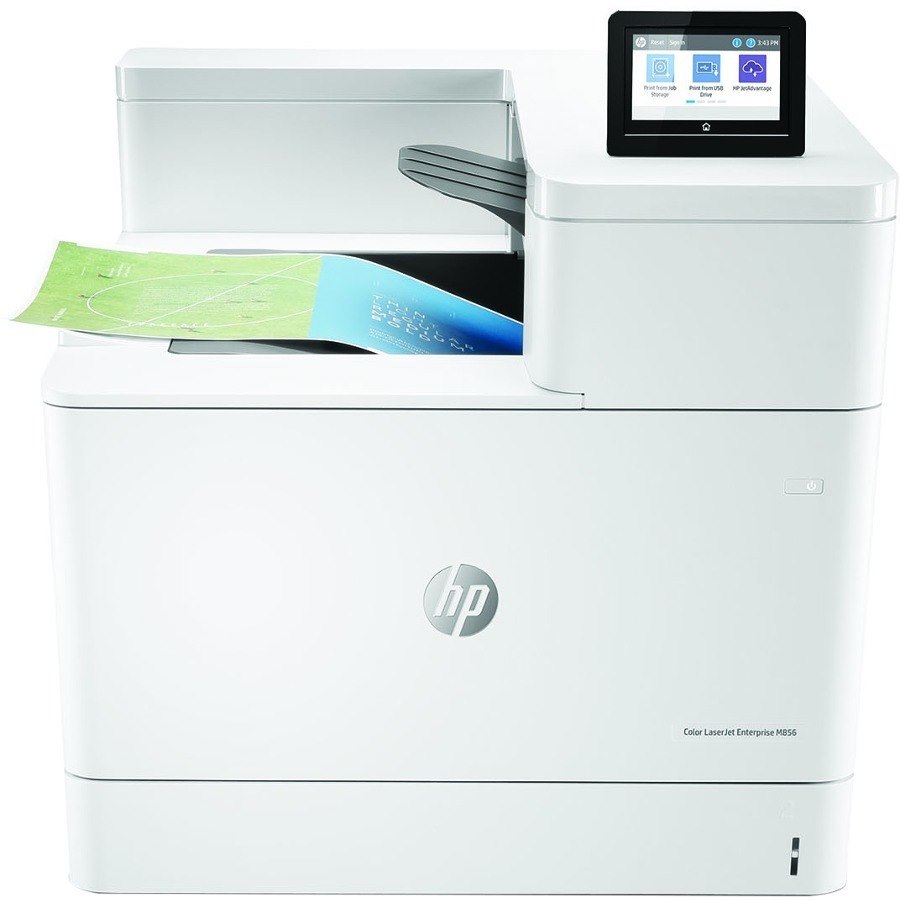 HP M856 M856dn Desktop Laser Printer - Colour