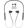 Lenovo Wireless Earbud, Behind-the-neck Stereo Earset - Black