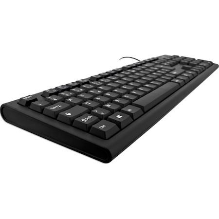 V7 KU200 Keyboard - Cable Connectivity - USB Interface - French - Black