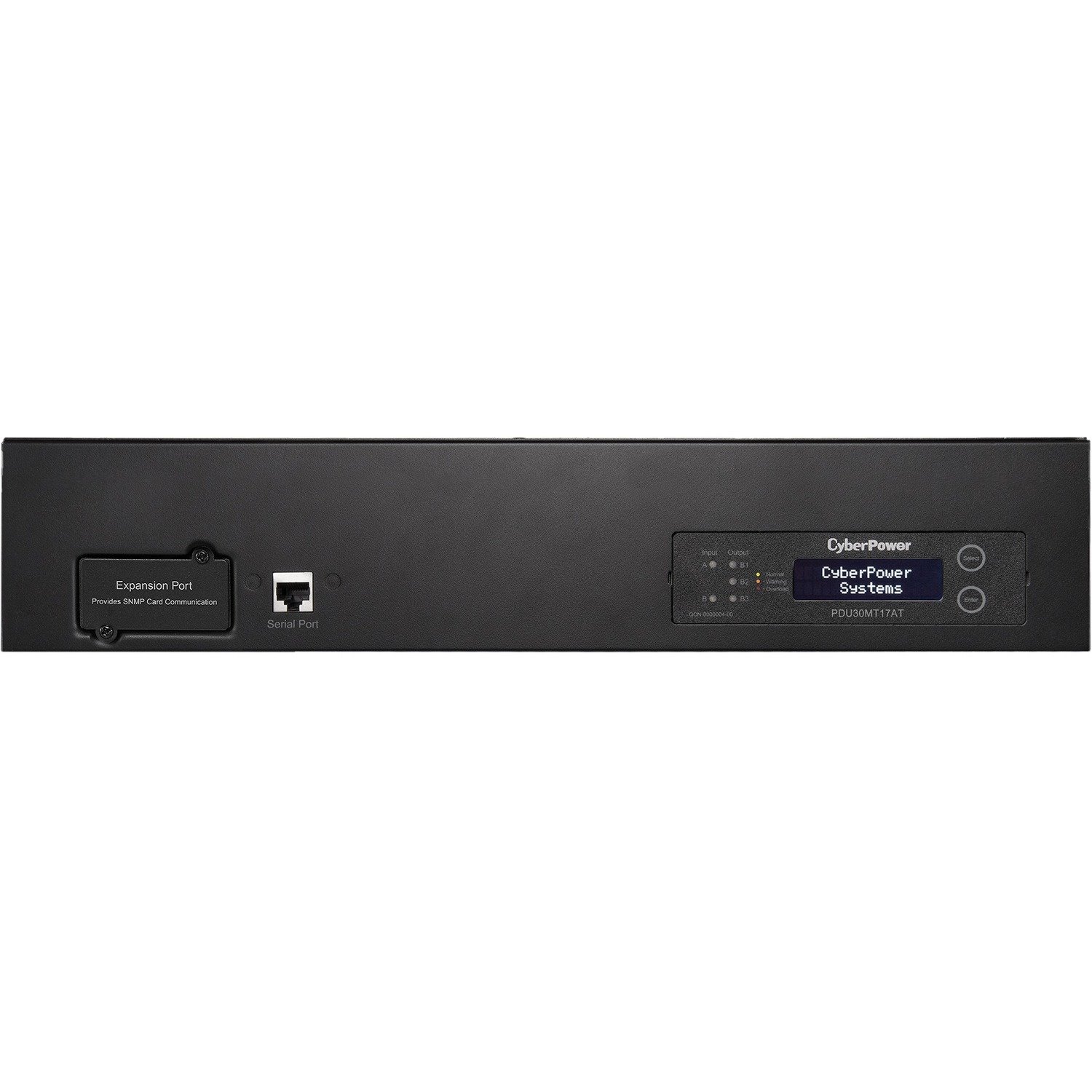 CyberPower PDU30MT17AT 100 - 120 VAC 30A Metered ATS PDU