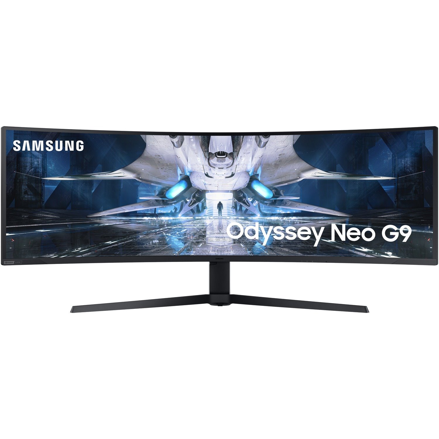 Samsung Odyssey Neo G9 S49AG950NP 49" Class Dual Quad HD (DQHD) Curved Screen Gaming LCD Monitor - 32:9