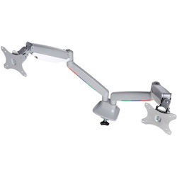 Kensington SmartFit Mounting Arm for Monitor - Silver Grey