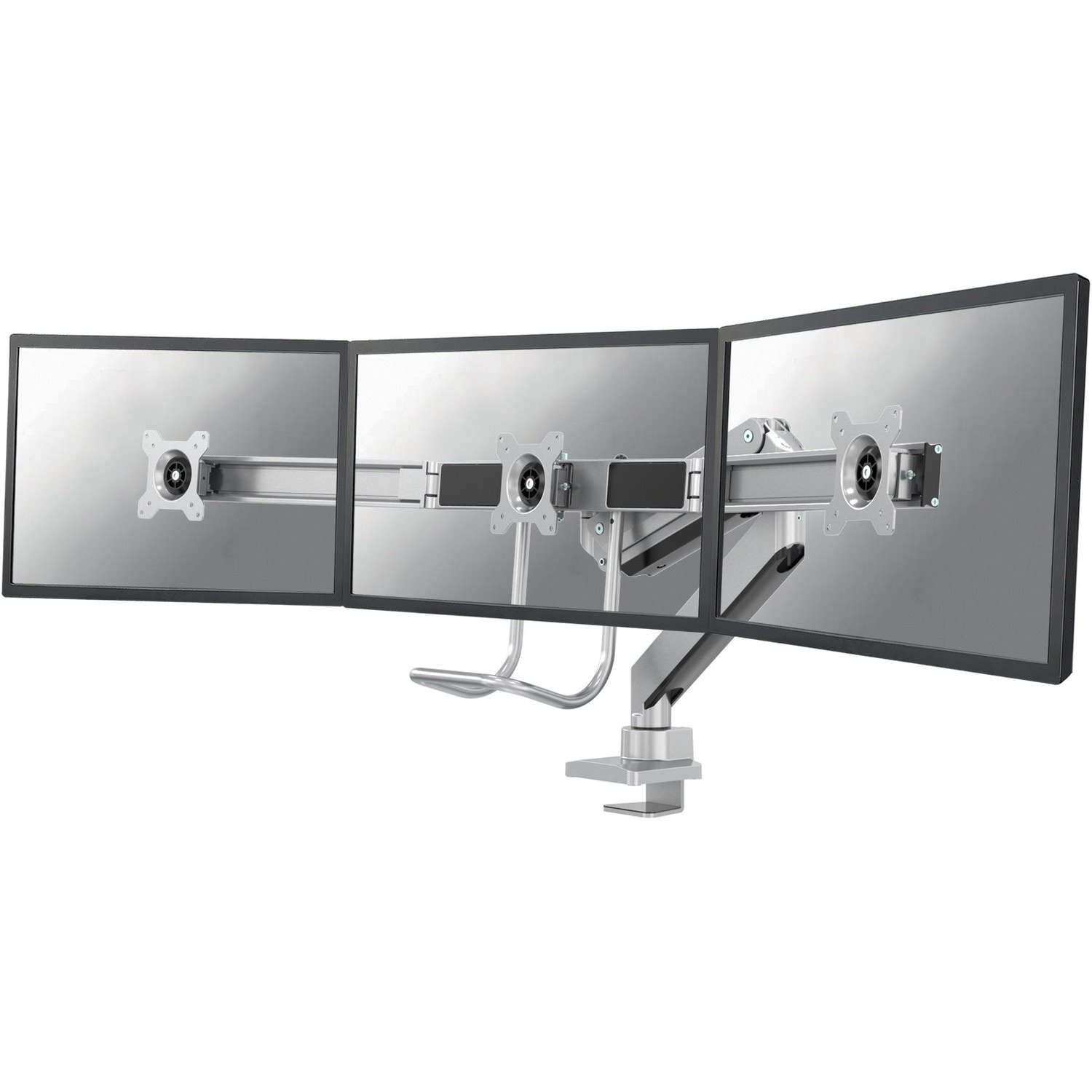 Neomounts by Newstar Neomounts Pro NM-D775DX3SILVER Desk Mount for Flat Panel Display - Silver