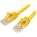 StarTech.com 6 ft Yellow Cat5e UTP Snagless Patch Cable