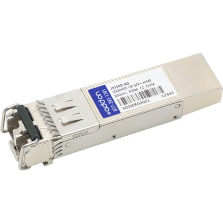 AddOn HP J9150D Compatible TAA Compliant 10GBase-SR SFP+ Transceiver (MMF, 850nm, 300m, LC, DOM)