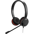 Jabra EVOLVE 30 II Wired Stereo Headset - Black