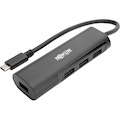 Tripp Lite by Eaton USB C Hub 4-Port w/ 4x USB-A Portable Compact USB Type C, USB-C USB Type C