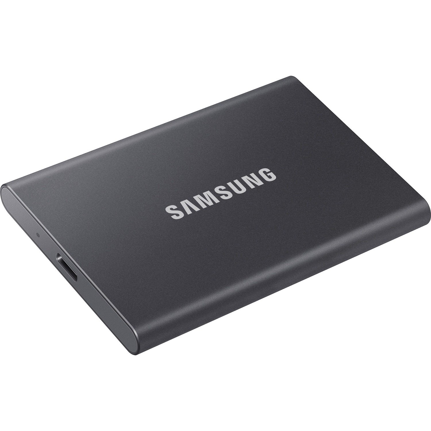 Samsung T7 MU-PC500T/WW 500 GB Portable Solid State Drive - External - PCI Express NVMe - Titan Gray