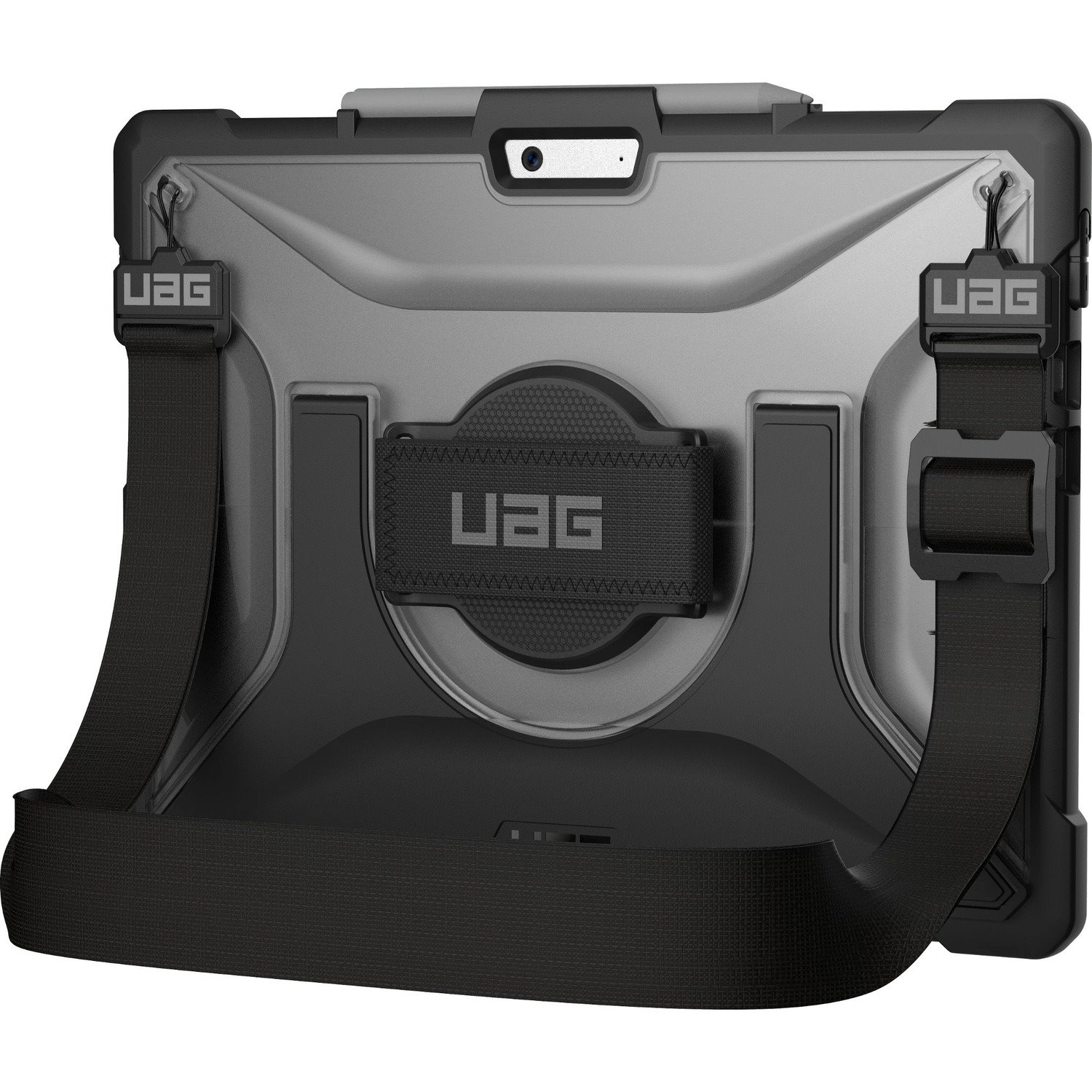 Urban Armor Gear Plasma Carrying Case Microsoft Surface Pro X Tablet - Ice, Black