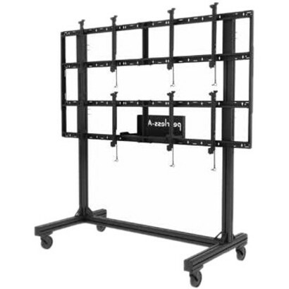 Peerless-AV Portable Video Wall Cart2x2 Configuration For 46" to 60" Displays