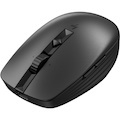 HP 715 Mouse - Bluetooth - USB Type A - 7 Button(s) - 6 Programmable Button(s) - Black