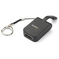 StarTech.com Compact USB C to DisplayPort 1.4 Adapter - 8K 60Hz DSC/4K USB Type-C to DP Video Converter w/ Keychain Ring - TB3 Compatible