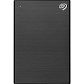 Seagate One Touch STKZ5000400 5 TB Portable Hard Drive - External - Black