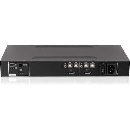 IOGEAR 2-Port Single View DisplayPort KVM Switch w/Audio and CAC support