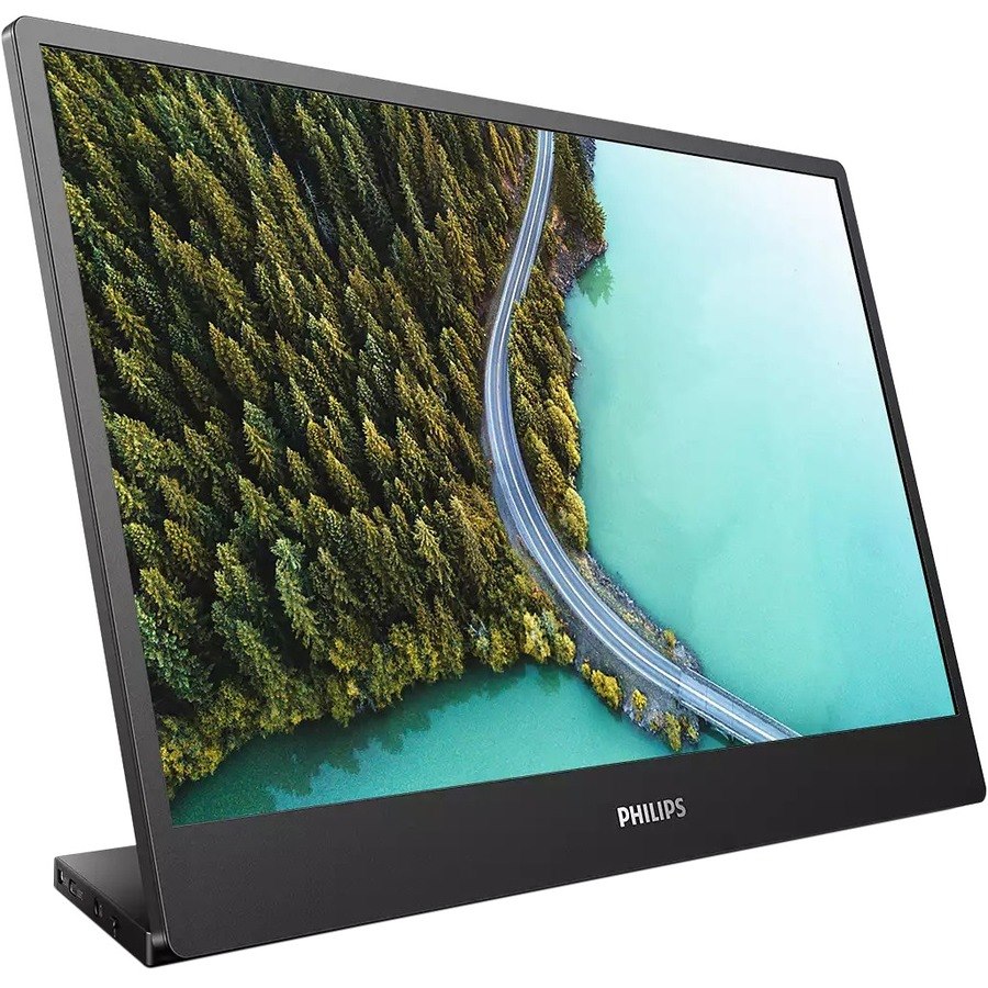 Philips 15.6" Full HD WLED LCD Monitor - 16:9 - Textured Black