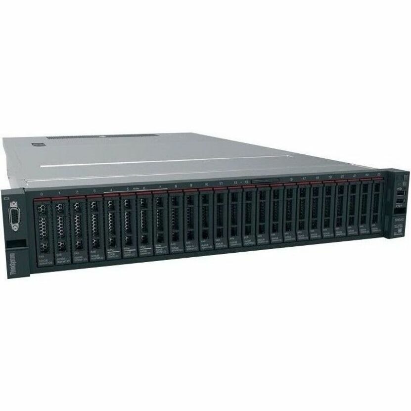 Lenovo ThinkSystem SR650 V2 7Z73A0AAEA 2U Rack Server - 1 x Intel Xeon Silver 4309Y 2.80 GHz - 32 GB RAM - 12Gb/s SAS, Serial ATA Controller