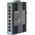 Advantech 8-port Industrial Unmanaged GbE Switch W/T