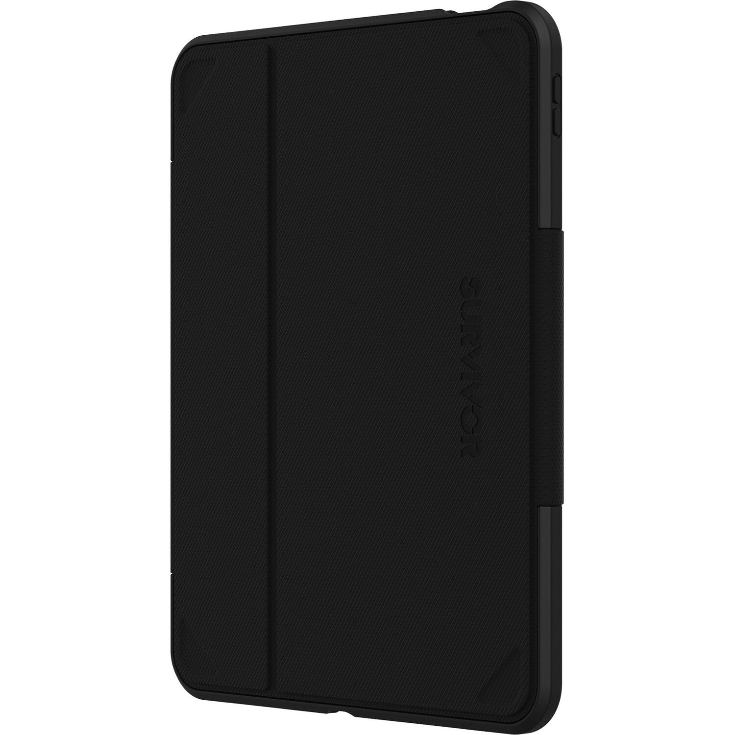 Survivor Rugged Carrying Case (Folio) for 10.9" Apple iPad (2022) Tablet - Black