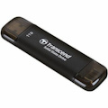 Transcend ESD310C 1 TB Portable Solid State Drive - External - Black