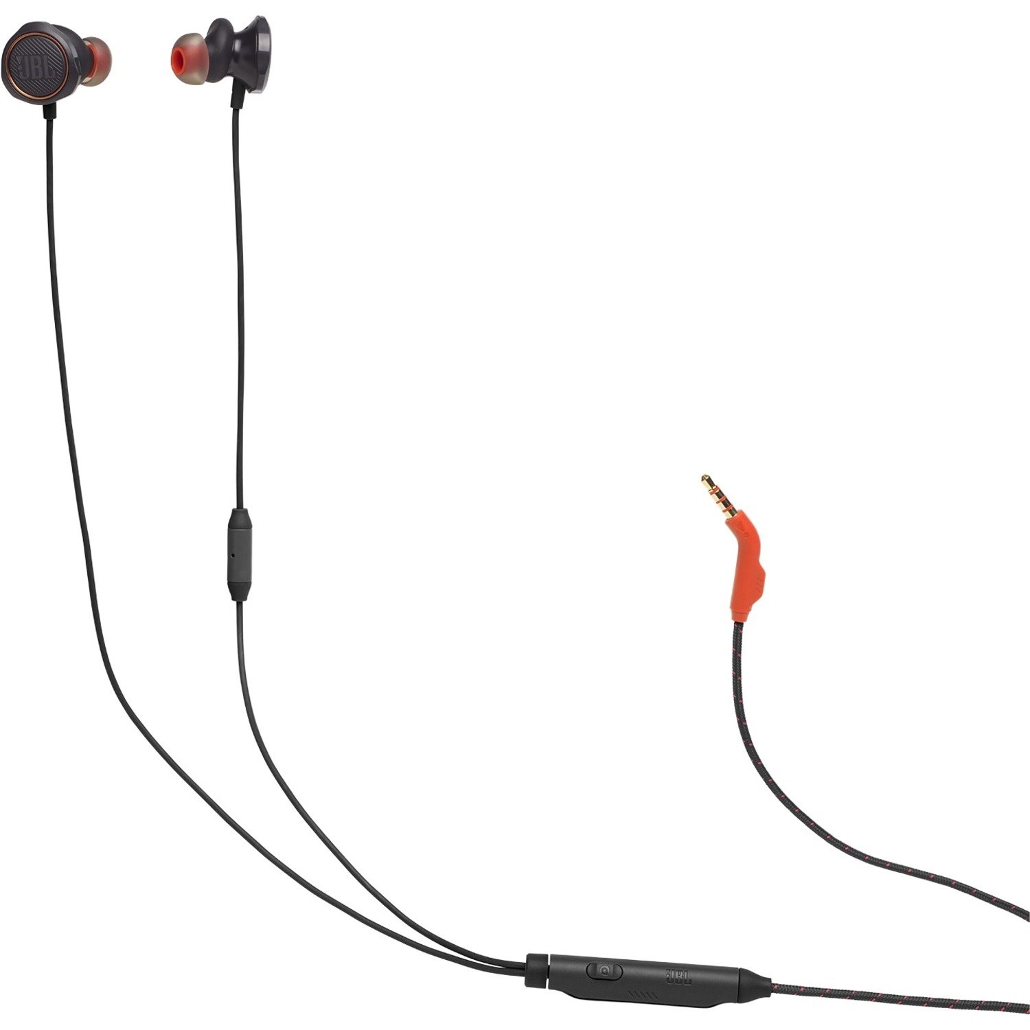 JBL Quantum 50 Wired Earbud Stereo Gaming Earset - Black