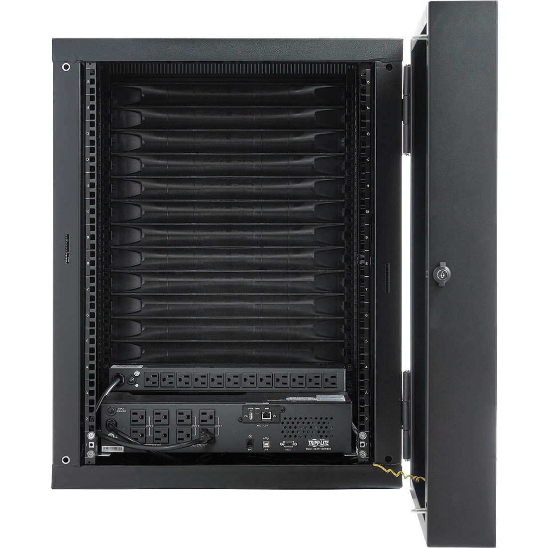 Tripp Lite by Eaton EdgeReady&trade; Micro Data Center - 12U, Wall-Mount, 1.5 kVA UPS, Network Management and PDU, 230V Kit