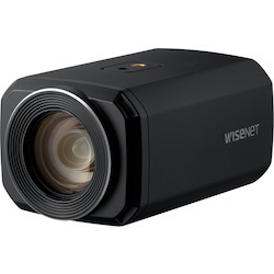 Wisenet XNZ-6320 2.4 Megapixel Outdoor Full HD Network Camera - Monochrome, Color - Box - Black