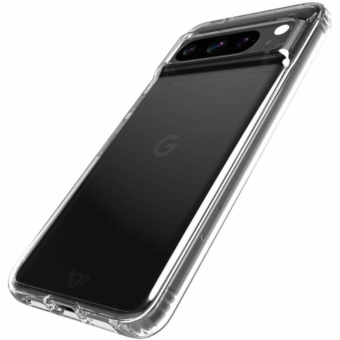 Tech21 Evo Clear Case for Google Pixel 8 Pro Smartphone - Clear