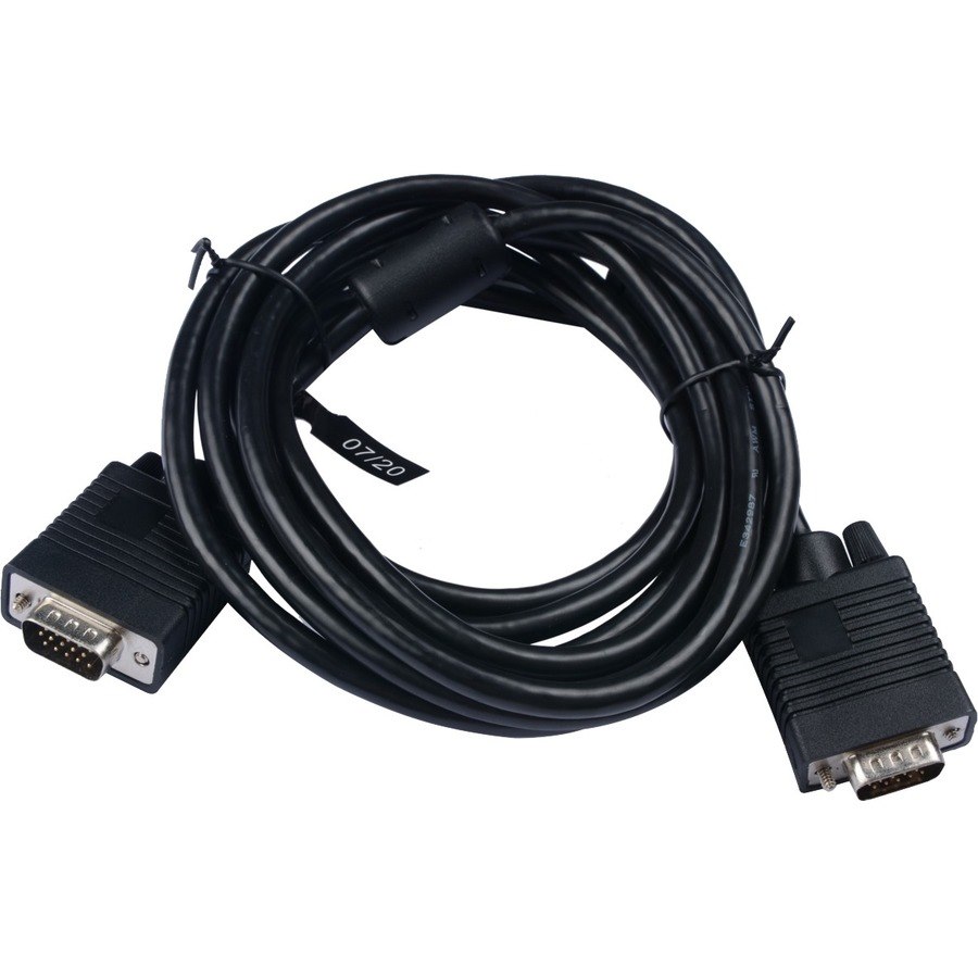 V7 V7E2VGA-03M-BLK 3 m VGA Video Cable for Video Device, PC, Monitor, HDTV, Projector