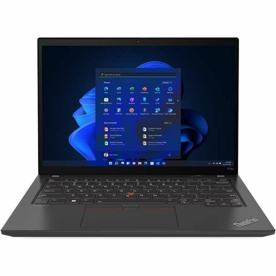 Lenovo ThinkPad P14s Gen 4 21HF005PAU 14" Touchscreen Mobile Workstation - WUXGA - Intel Core i7 13th Gen i7-1360P - 32 GB - 1 TB SSD - Villi Black