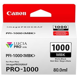 Canon LUCIA PRO PFI-1000 MBK Original Inkjet Ink Cartridge - Matte Black Pack