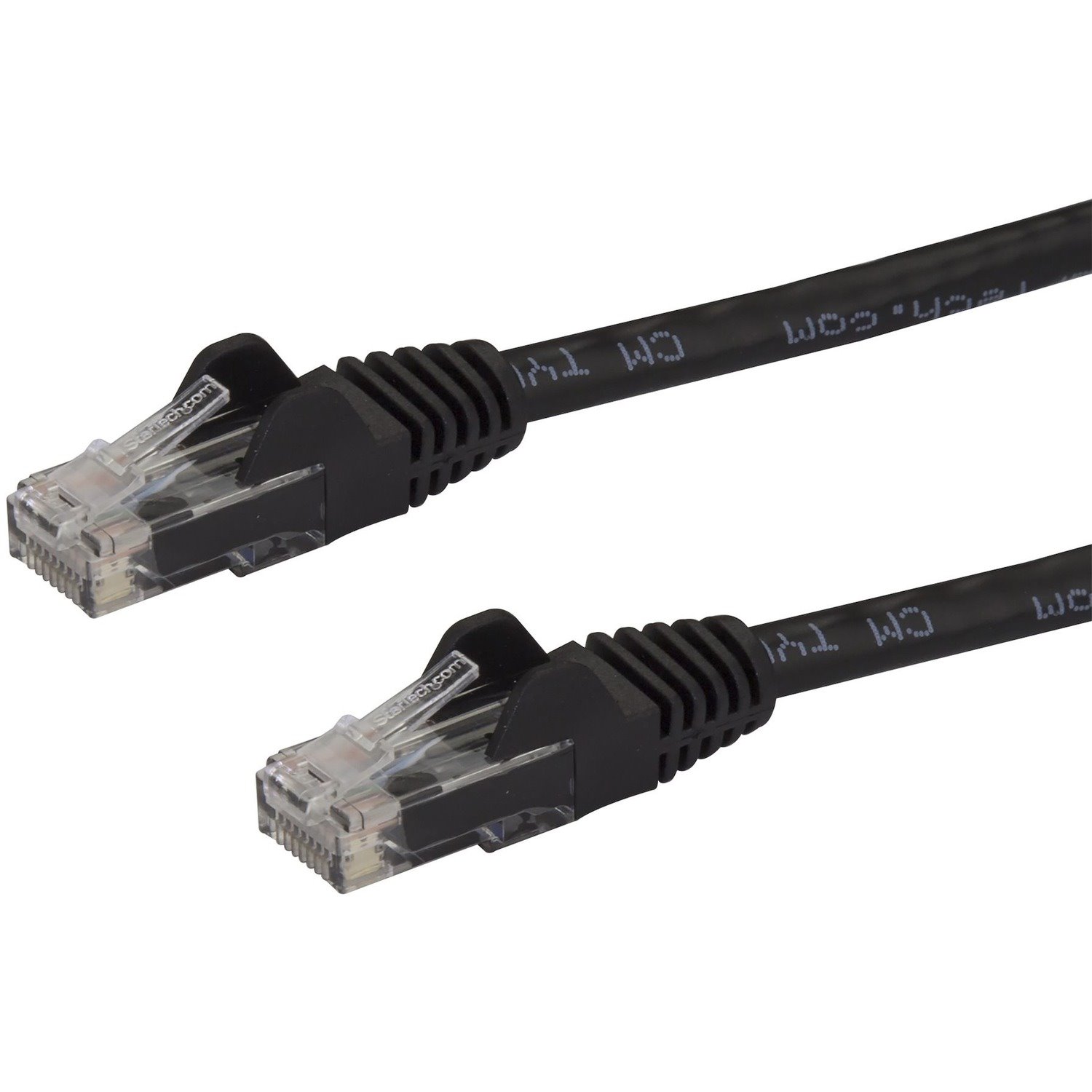 StarTech.com 30ft CAT6 Ethernet Cable - Black Snagless Gigabit - 100W PoE UTP 650MHz Category 6 Patch Cord UL Certified Wiring/TIA